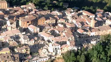 Amatrice, tras el seísmo Amatrice, tras el seísmo