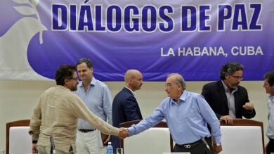 Las delegaciones del Gobierno de Colombia y las FARC finalizan las negociaciones de paz en La Habana 