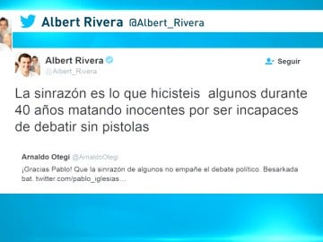 Frame 49.745617 de: Albert Rivera le recuerda a Otegi los asesinatos de ETA