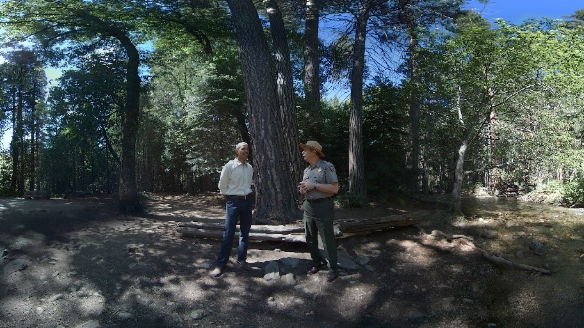 Obama en Yosemite