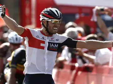 Van Genechten, ciclista del IAM Van Genechten, ciclista del IAM