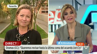 Ana Oramas: “Queremos revisar hasta la última coma del acuerdo con C’s”