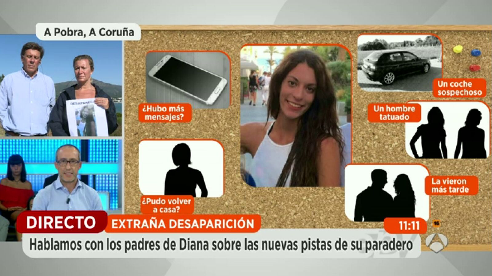 Las pistas que los investigadores siguen para intentar localizar a la joven Diana Quer