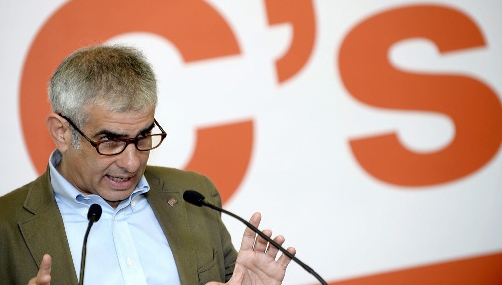 Carlos Carrizosa, portavoz de Ciudadanos en el Parlament