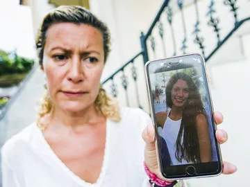 Fotografía de archivo de la madre de Diana Quer Fotografía de archivo de la madre de Diana Quer