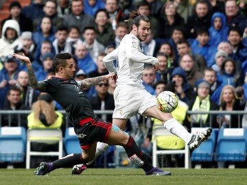 Gareth Bale en la goleada del Madrid ante el Celta (7-1)