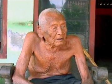 Este indonesio sería el hombre más anciano del mundo