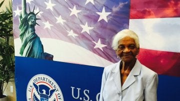 May García, la mujer de 104 años que ha conseguido la nacionalidad estadounidense para votar