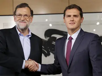 Albert Rivera y Mariano Rajoy Albert Rivera y Mariano Rajoy