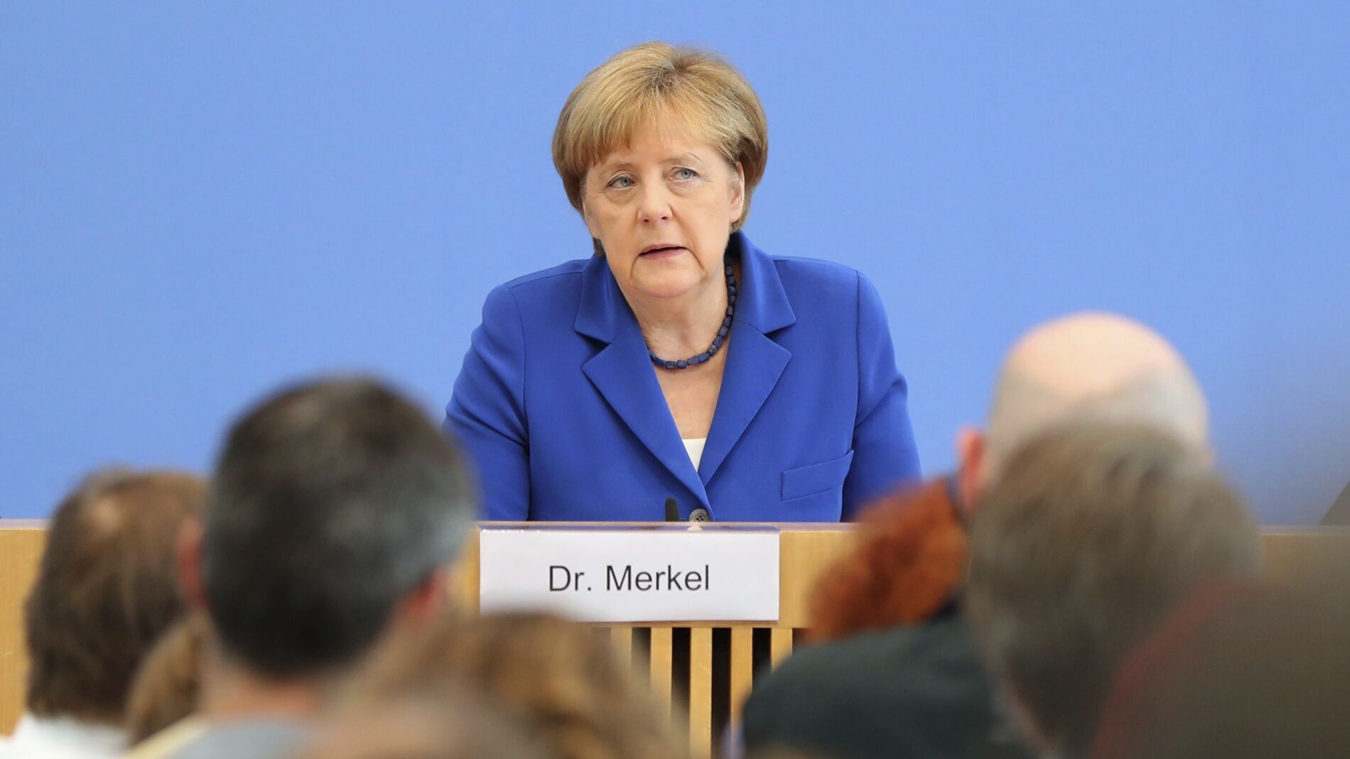 La canciller alemana, Angela Merkel