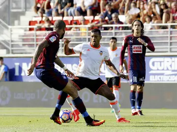 Nani, ante el Eibar Nani, ante el Eibar