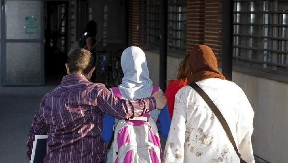 Mujeres con hiyab