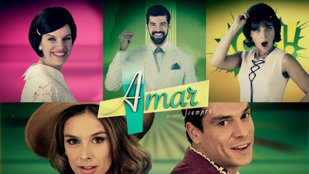 La cabecera de la quinta temporada de 'Amar es para siempre' La cabecera de la quinta temporada de 'Amar es para siempre'
