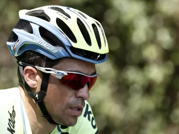 Contador acabó sexto en la etapa reina de la Vuelta 2016 Contador acabó sexto en la etapa reina de la Vuelta 2016