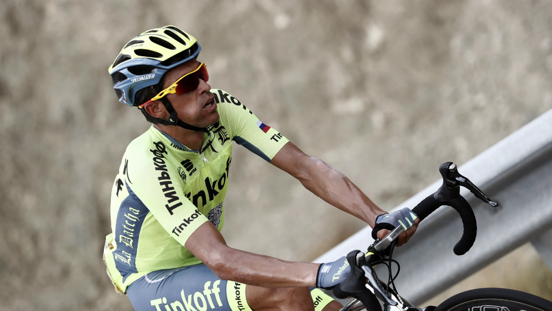 Contador, en la Vuelta Contador, en la Vuelta
