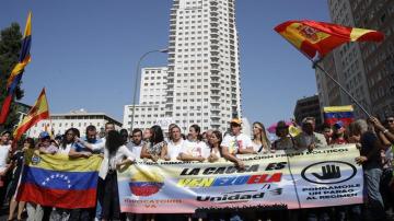 Marcha en Madrid contra Maduro