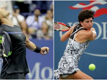 Nadal y Suárez, supervivientes en el US Open Nadal y Suárez, supervivientes en el US Open