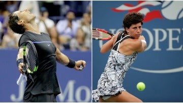 Nadal y Suárez, supervivientes en el US Open