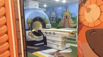 Escáner infantil en un hospital argentino Escáner infantil en un hospital argentino