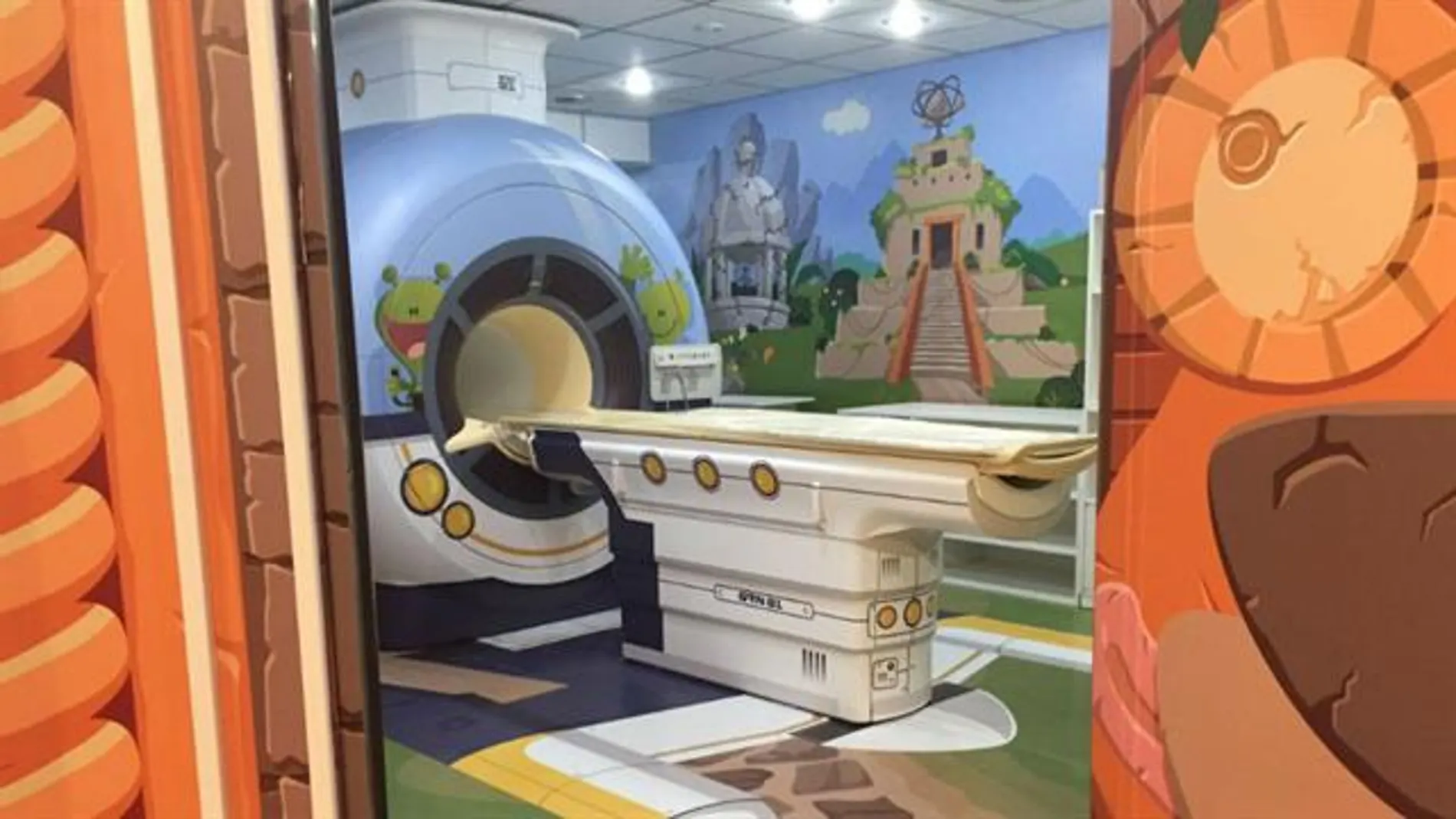 Escáner infantil en un hospital argentino Escáner infantil en un hospital argentino
