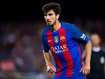 Andre Gomes, con el Barça Andre Gomes, con el Barça