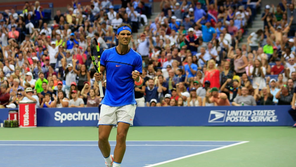 Rafa Nadal en el US Open de EE.UU.