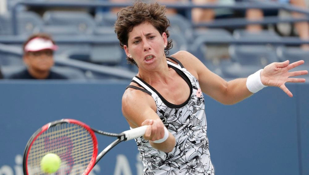 Carla Suárez, eliminada en los octavos del US Open.