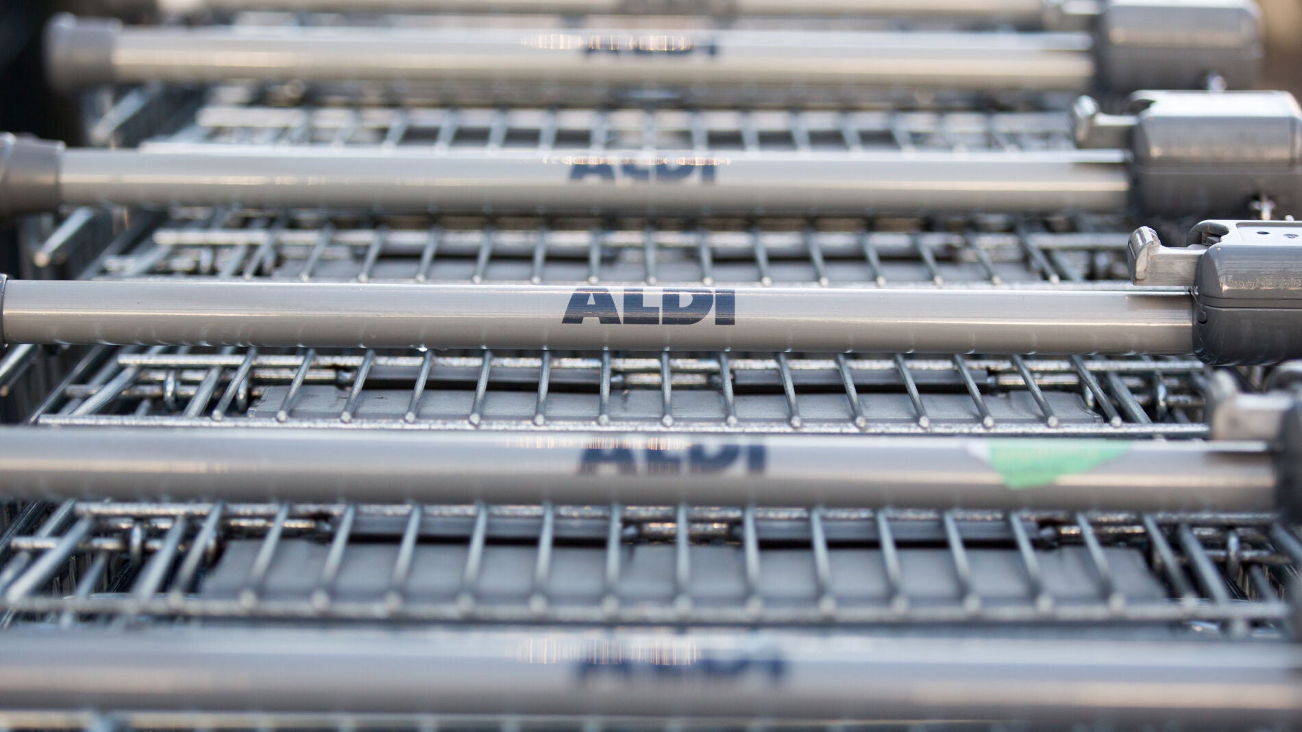 Carritos del supermercado Aldi