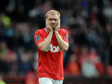 Paul Scholes en su etapa de jugador en el United. Paul Scholes en su etapa de jugador en el United.