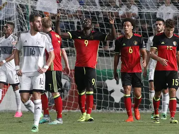 Bélgica arrolla a Chipre en el debut oficial de Roberto Martínez. Bélgica arrolla a Chipre en el debut oficial de Roberto Martínez.