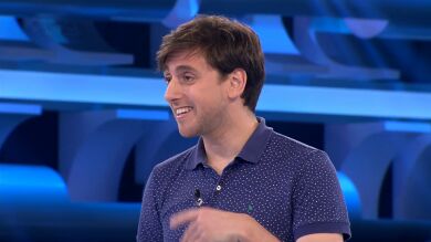 Alfonso el concursante de 'Ahora Caigo' se transforma en tartamudo