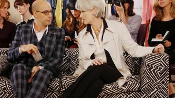 Stanley Tucci y Meryl Streep en 'El diablo viste de Prada'
