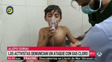 El Gobierno sirio lanza barriles bomba con gas de cloro dejando decenas de personas con problemas de asfixia