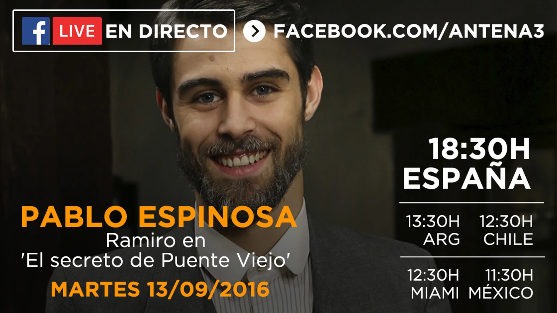 Facebook Live con Pablo Espinosa