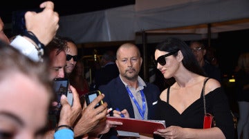Monica Bellucci en el Festival de Venecia