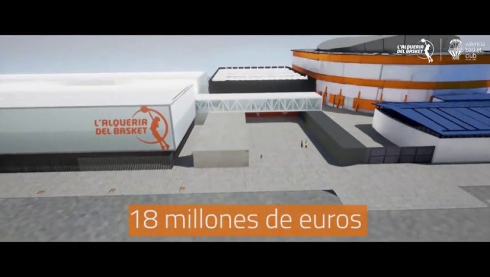 Frame 31.223068 de: Juan Roig dedica 18 millones de euros para la construcción de la mayor instalación de baloncesto base de Europa