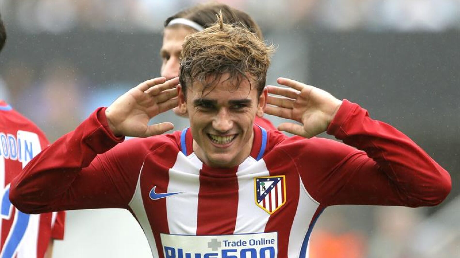 Antoine Griezzman celebra un gol