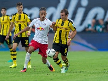 El Borussia Dortmund no pudo con el Leipzig en casa