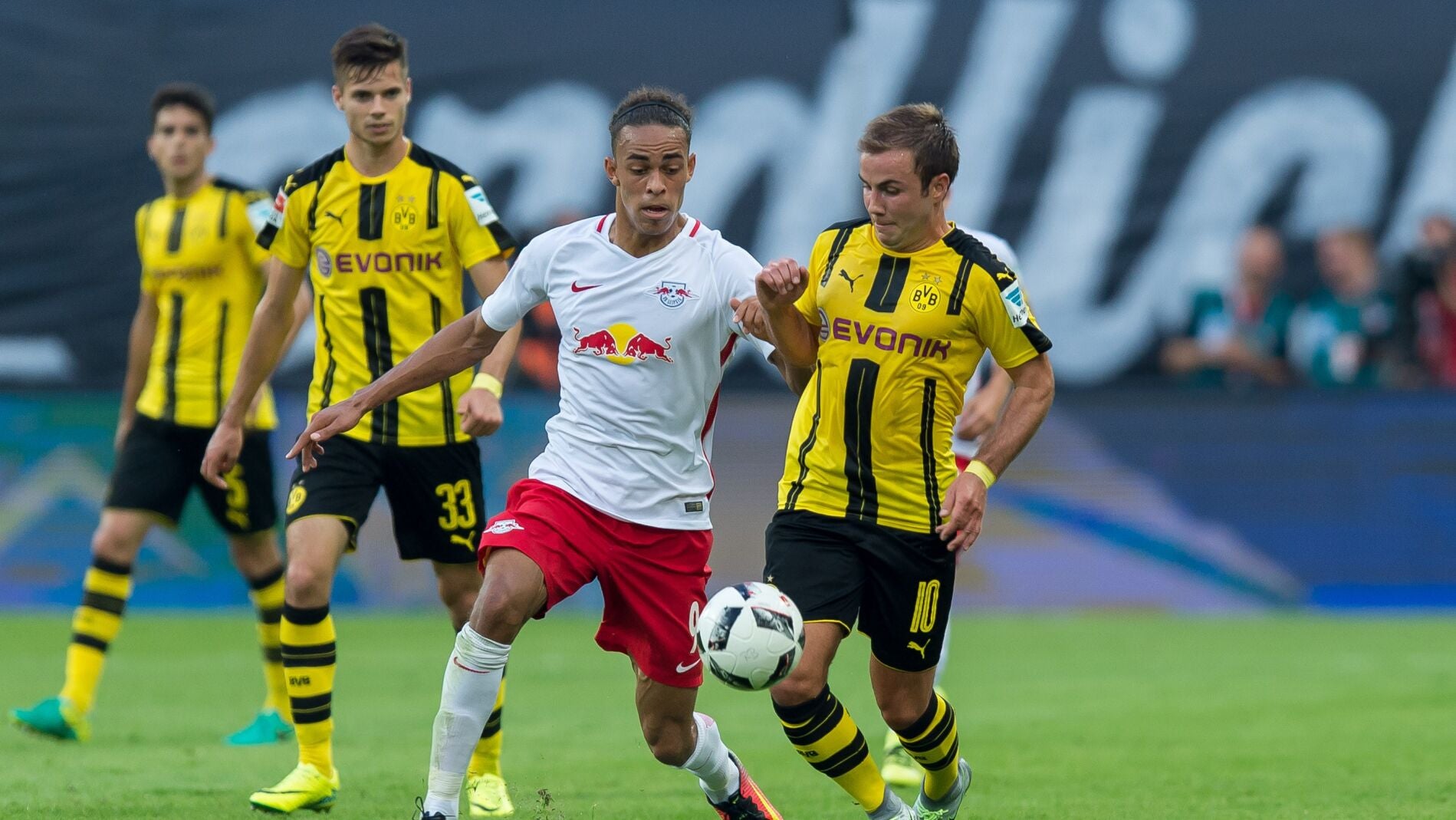 El Borussia Dortmund no pudo con el Leipzig en casa