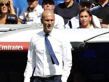 Zidane, en la banda