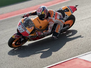 Dani Pedrosa rueda en San Marino Dani Pedrosa rueda en San Marino