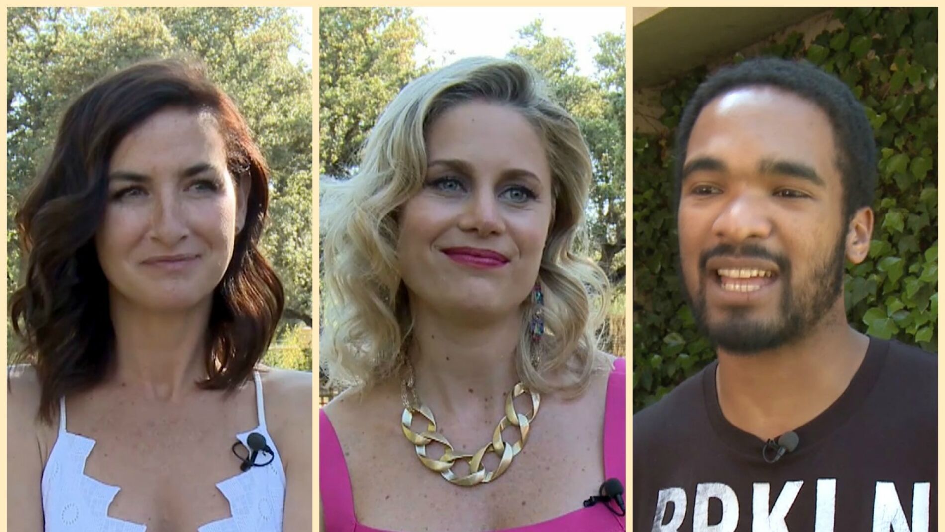 Will Shephard, Lisi Linder y Bel&eacute;n L&oacute;pez