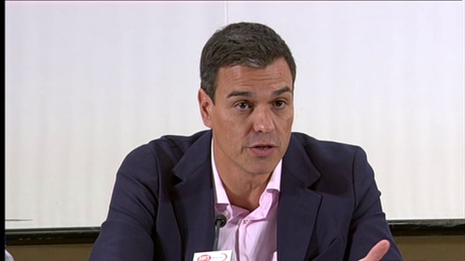 Pedro S&aacute;nchez, secretario general del PSOE