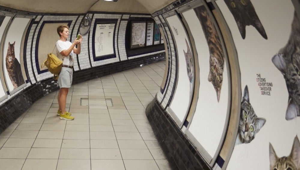Un nuevo colectivo que quiere usar el poder de la creatividad para bien. El metro de Londres ya forma parte de esta iniciativa.