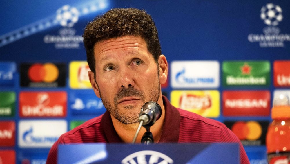Simeone, en rueda de prensa