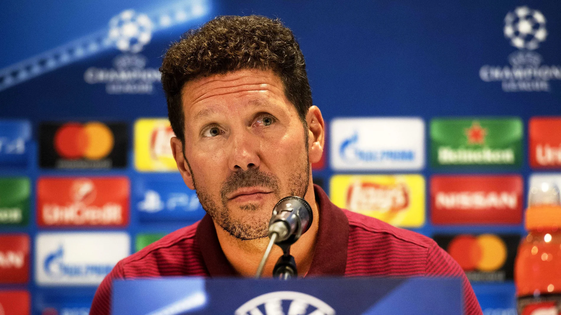 Simeone, en rueda de prensa