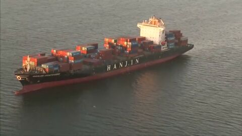 Frame 31.361726 de: Noventa buques cargados con mercanc&iacute;as de China est&aacute;n bloqueados en alta mar