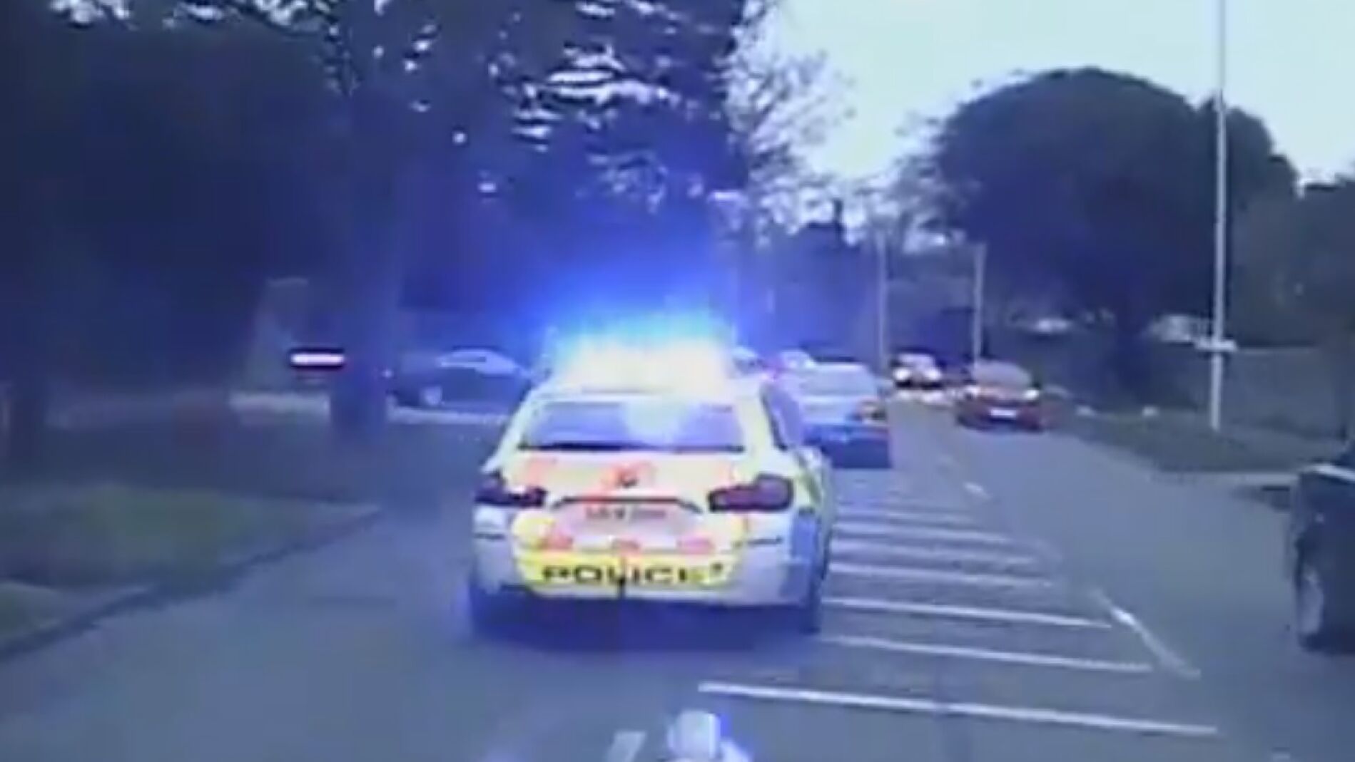 La polic&iacute;a de Sussex durante la persecuci&oacute;n