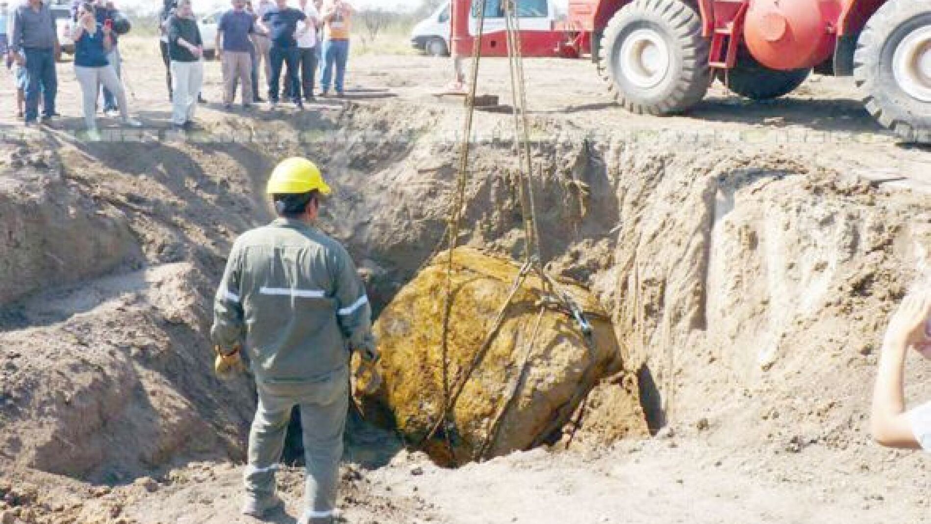 El segundo meteorito m&aacute;s grande del mundo ha sido desenterrado en Chaco y pesa m&aacute;s de 30 toneladas