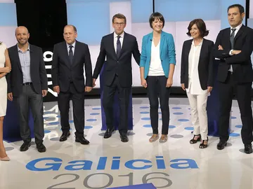 Debate electoral para las autonómicas gallegas Debate electoral para las autonómicas gallegas